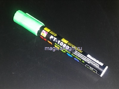 Флуоресцентный маркер зелёный 4 мм.